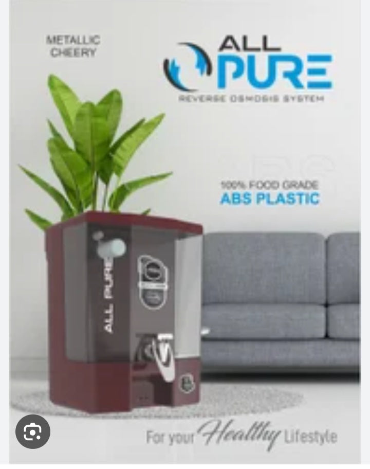 ALL PURE water purifier system